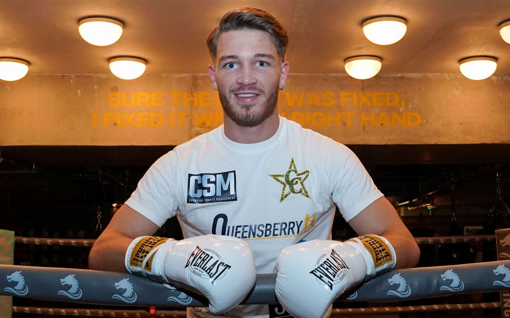 Medway professional boxer Charlie Hickford heads to York Hall for his third professional bout on Friday night Picture: Stephen Dunkley / Queensberry Promotions