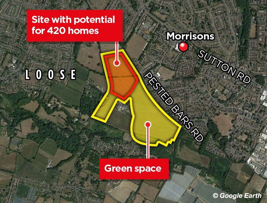 An increased housing allocation is proposed beyond that originally put forward in the Local Plan Review