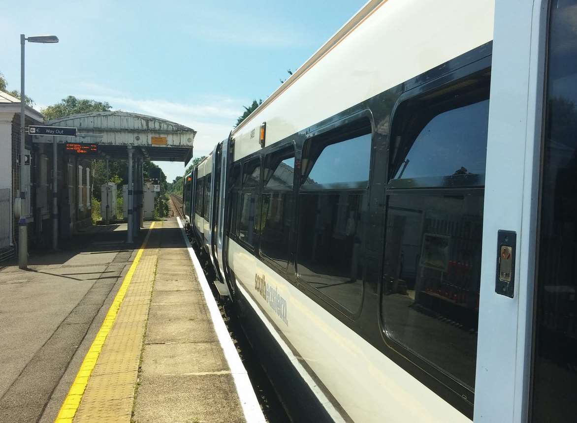 A vehicle struck a bridge at Canterbury East