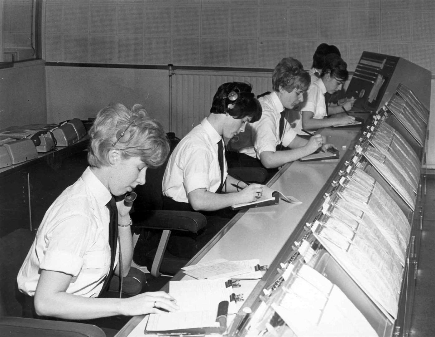 Women's work at Kent Fire Brigade headquarters in Maidstone