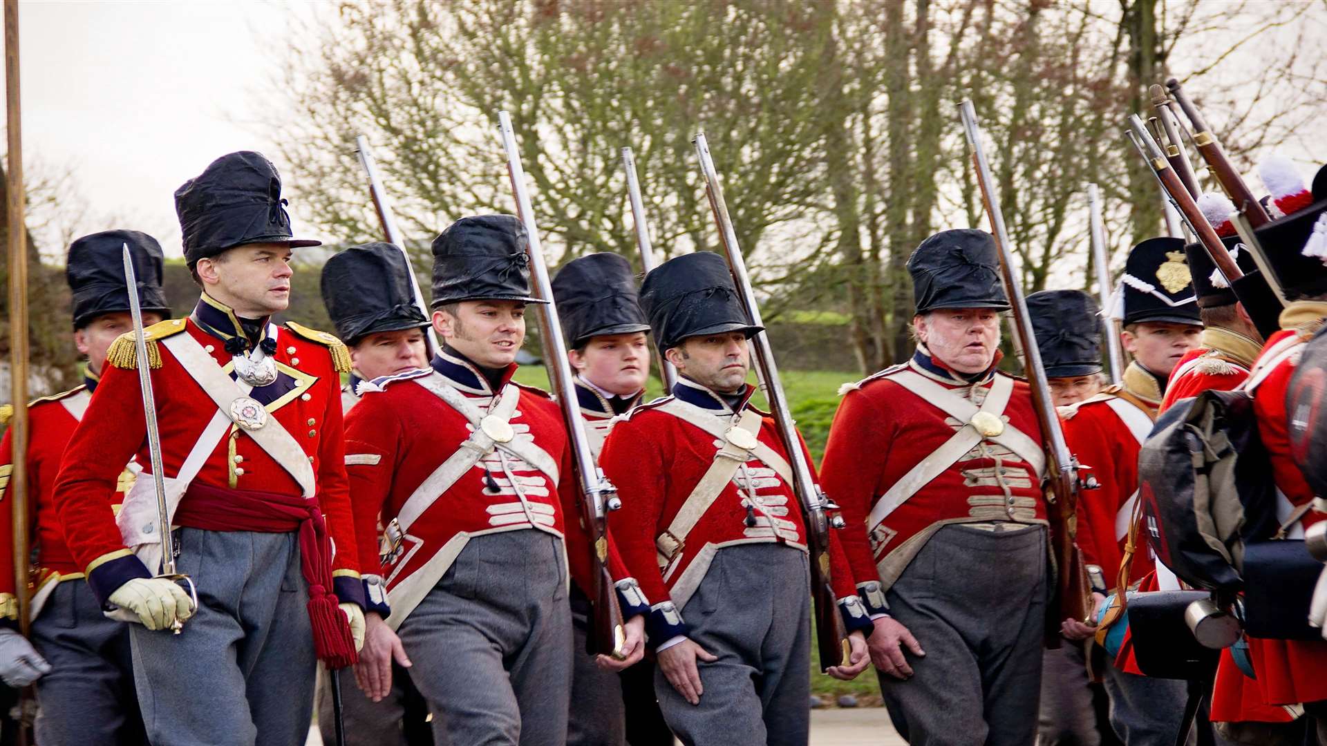 The Fort was filled with re-enactors. Picture: Colin Davis