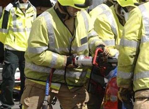 Rescue crews were called to St Margaret's Bay this evening. Stock picture