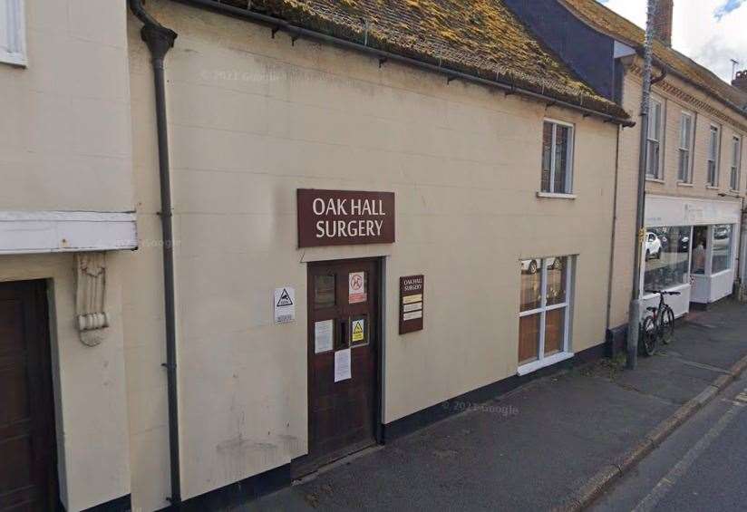 Oak Hall Surgery, New Romney. Photo: Google (57178092)