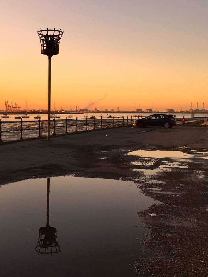 Queenborough's beacon will be lit on Thursday evening. Picture: Kevin Weller