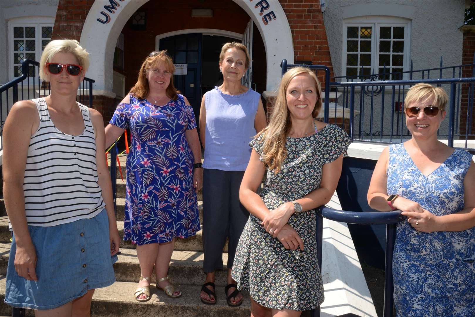 Whitsparkle committee of Rose Marsh, Anna George, Sue Westwood, Fritha Hassell and Alison Clarke formed to raise money for the town's Christmas celebrations. Picture: Chris Davey... (2929406)