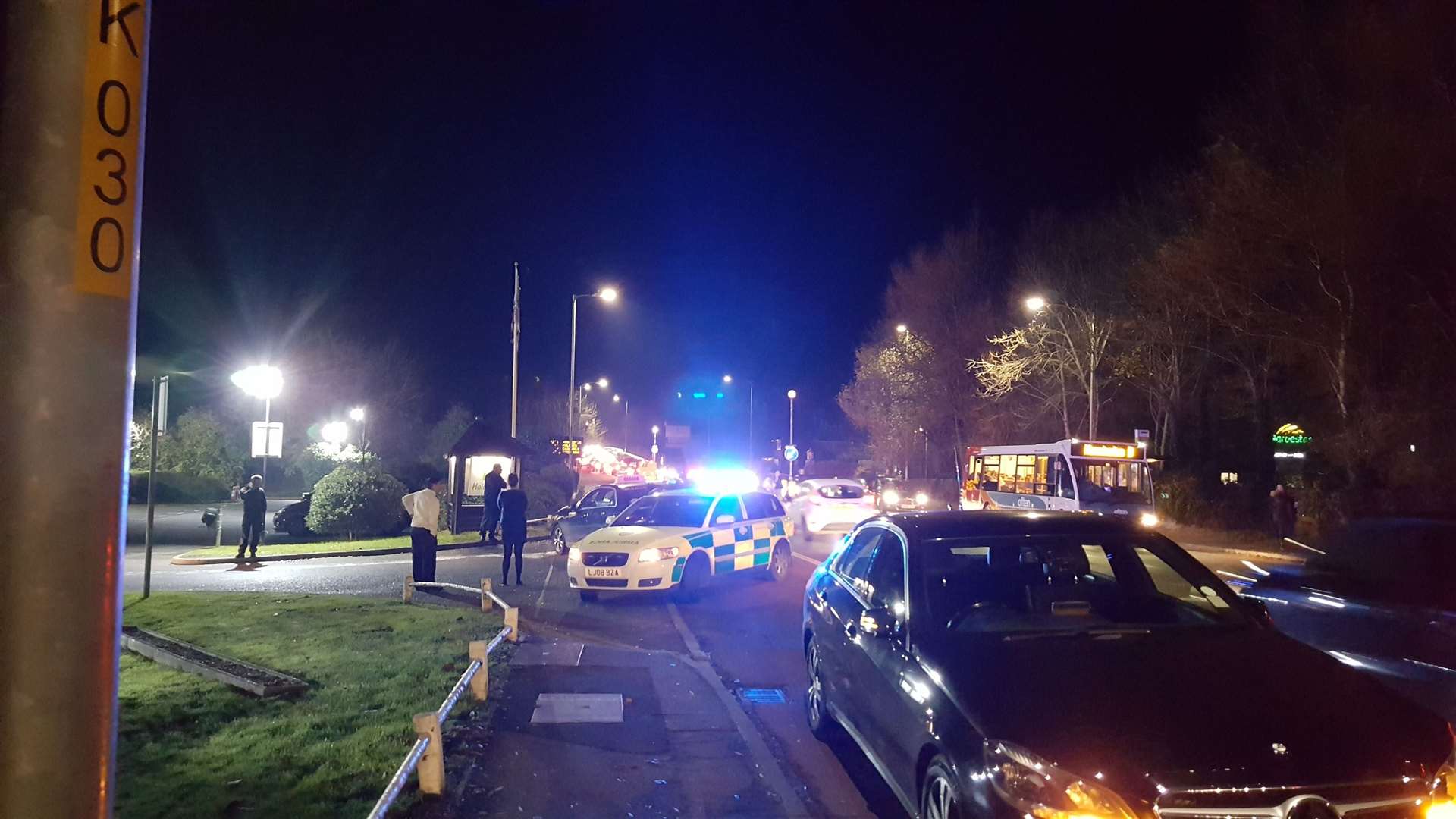 Emergency services were called to a crash on Canterbury Road, Kennington