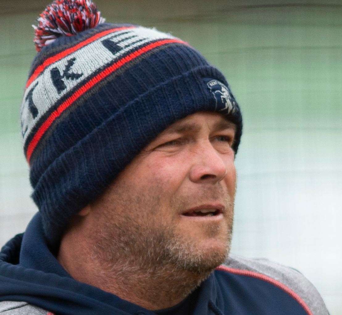 Kent head coach Matt Walker