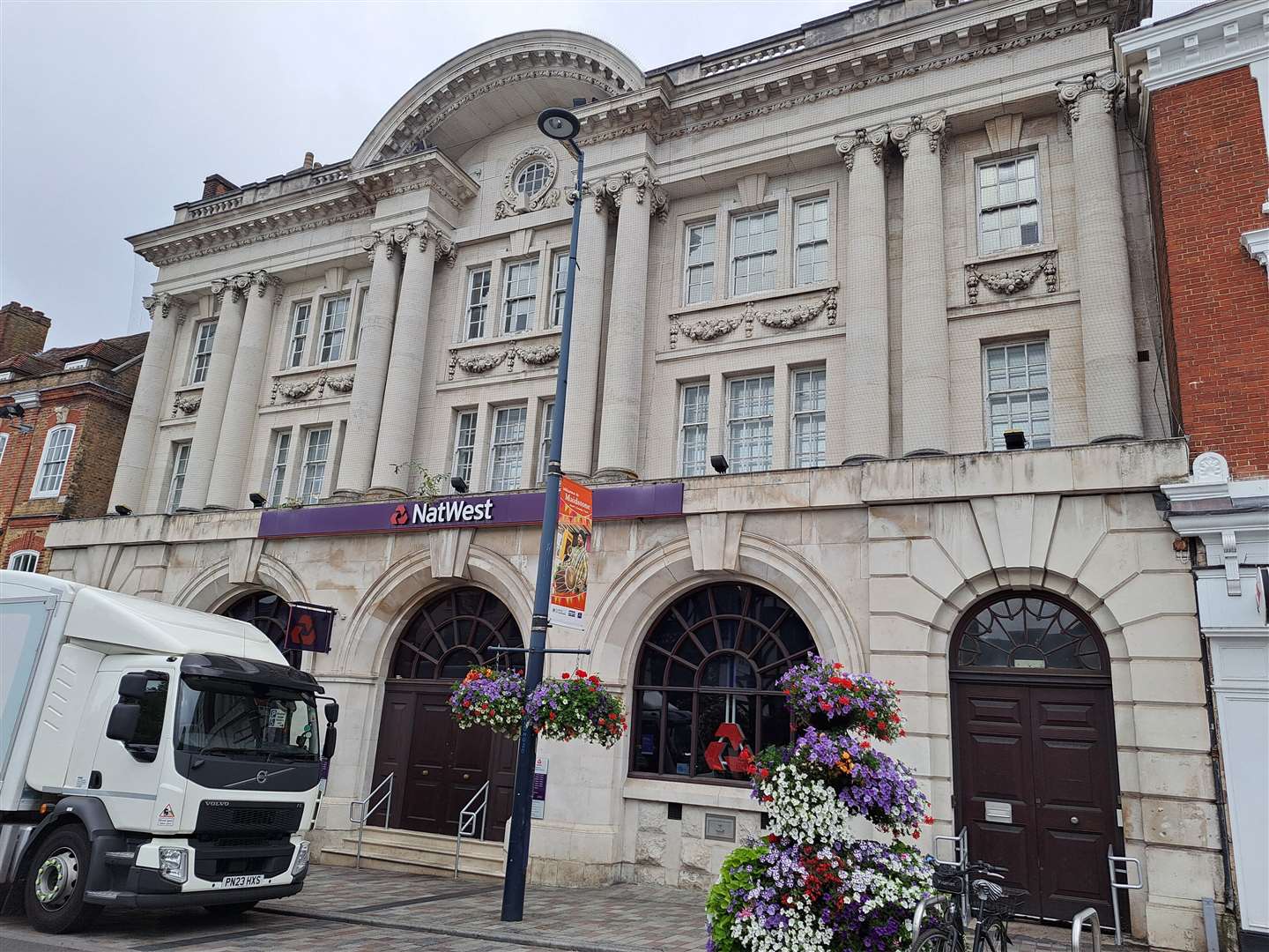 The Grade II-listed NatWest bank in High Street, Maidstone