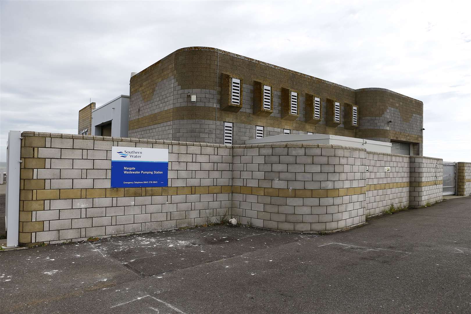 A lightning strike caused a power failure at Foreness Point pumping station in June. Picture: Matt Bristow