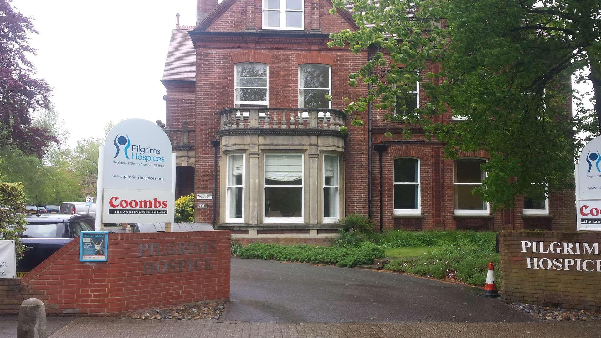 The Pilgrims Hospice in London Road, Canterbury