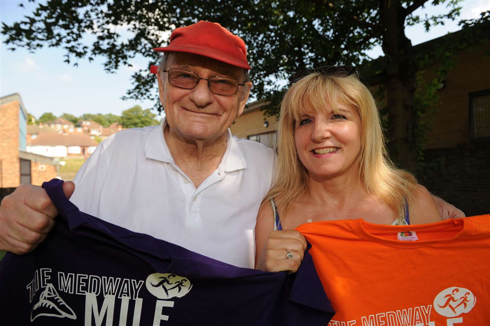 Paul Nihill with daughter Clare Denness Picture: Steve Crispe