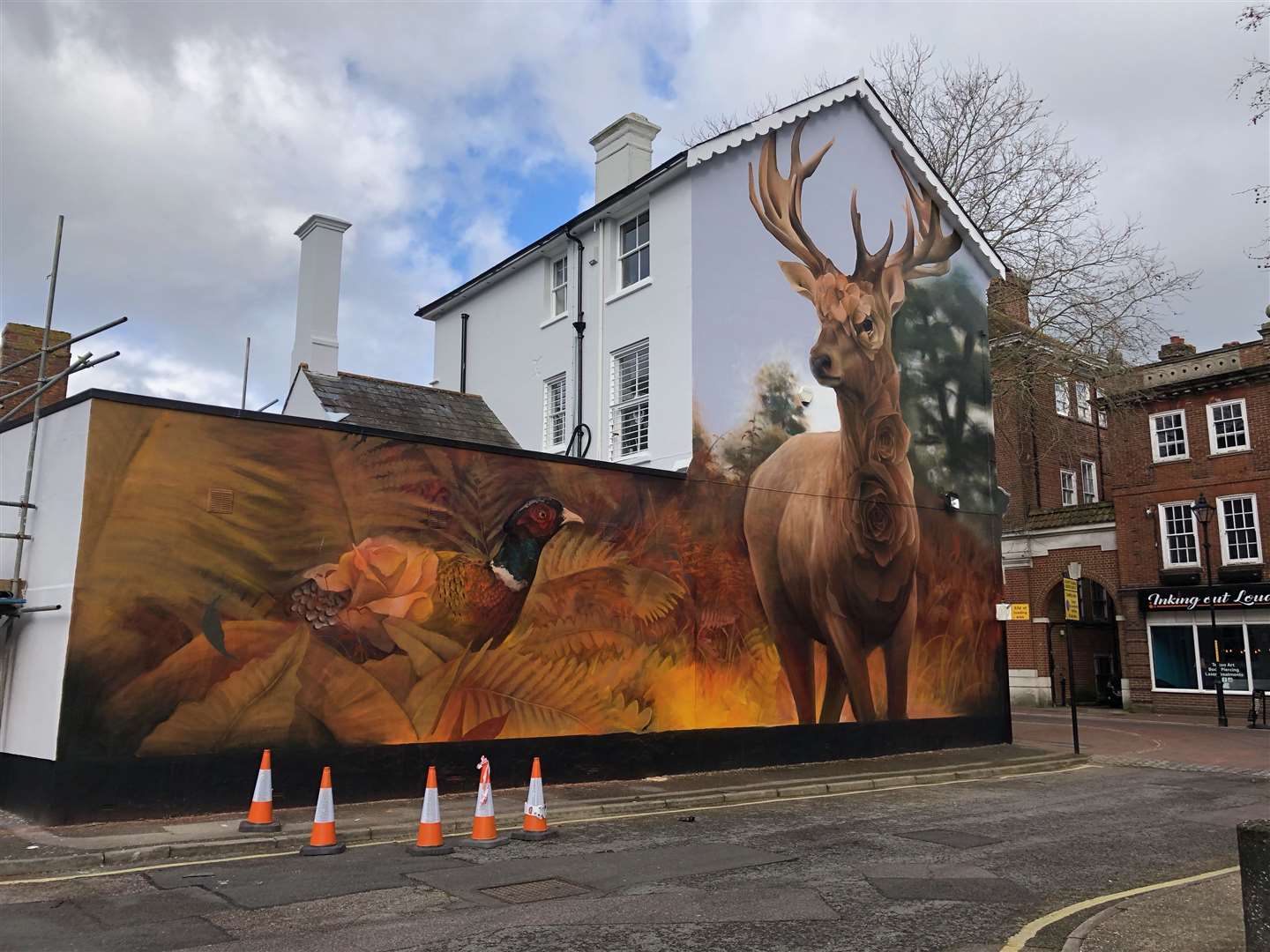 Flamboyant Fawn by Curtis Hylton in Bank Street