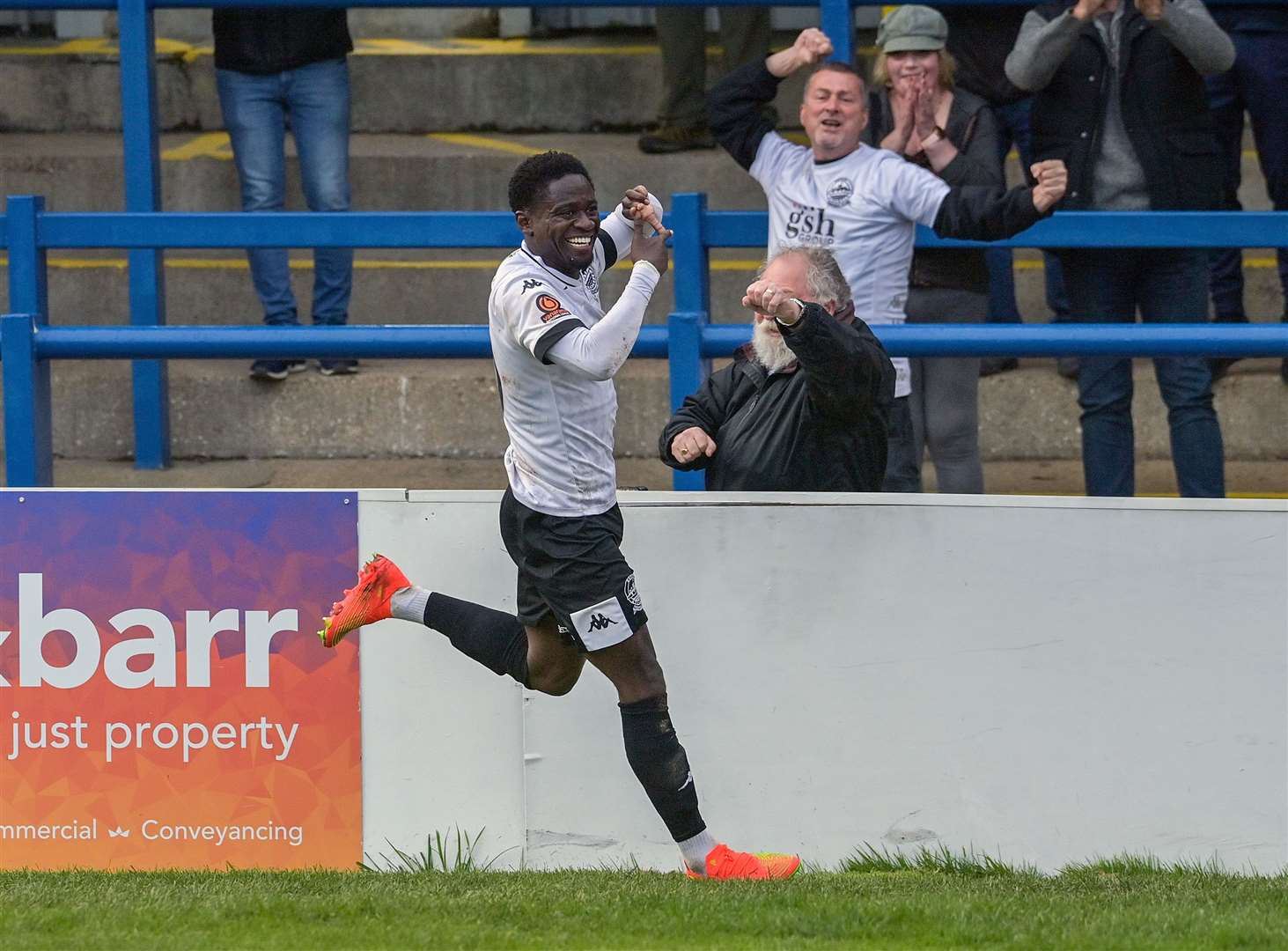 Dover Athletic forward Luke Wanadio. Picture: Stuart Brock