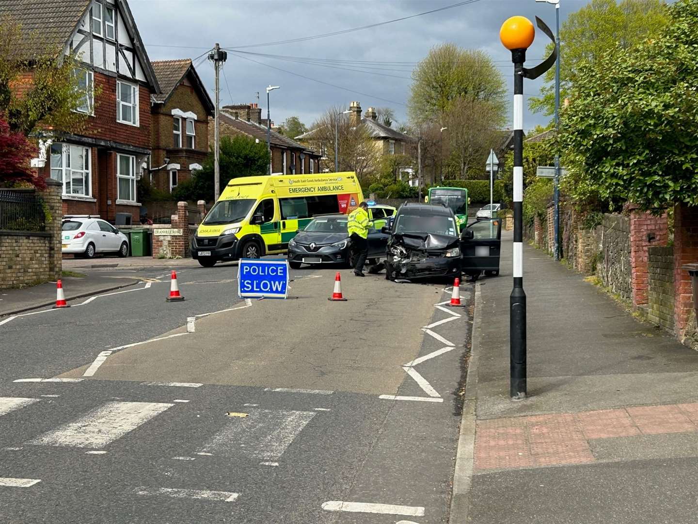 Part of Boxley Road has been shut