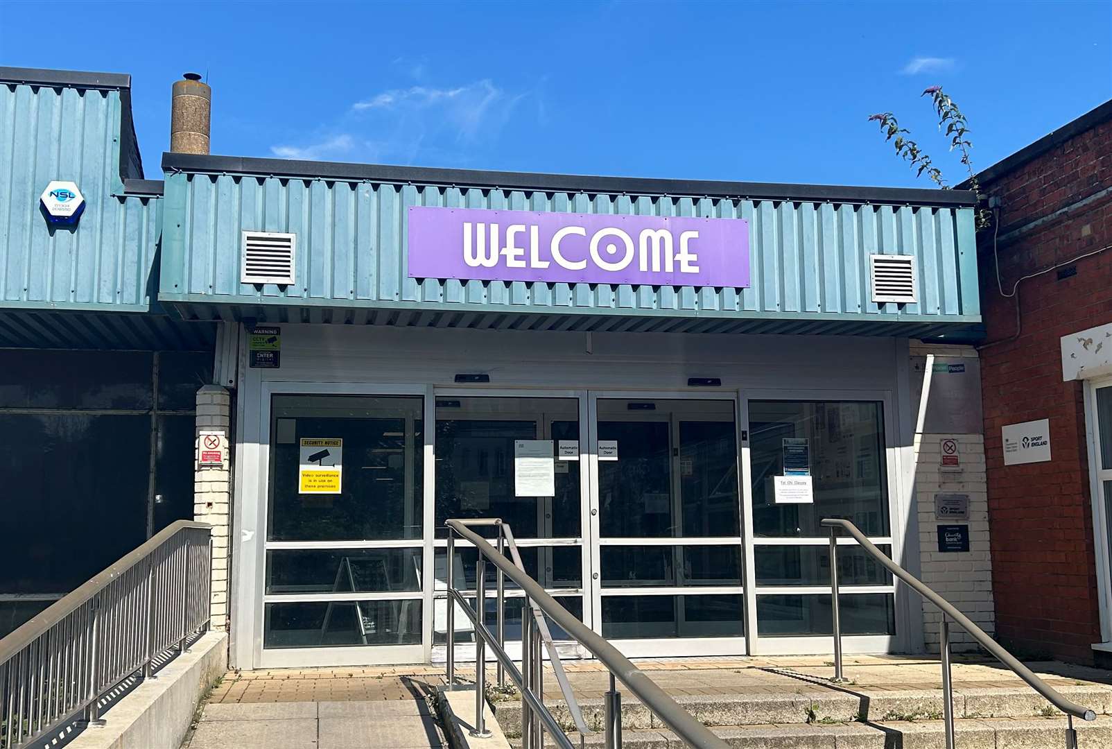 Folkestone Sports Centre, in Radnor Park Avenue, had been open for more than 50 years