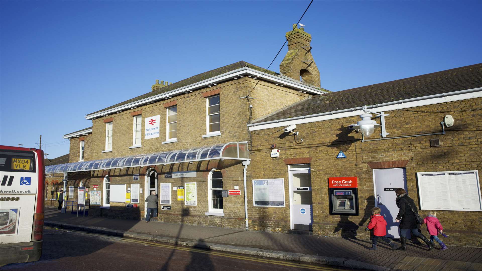 Sittingbourne railway station. File photo.