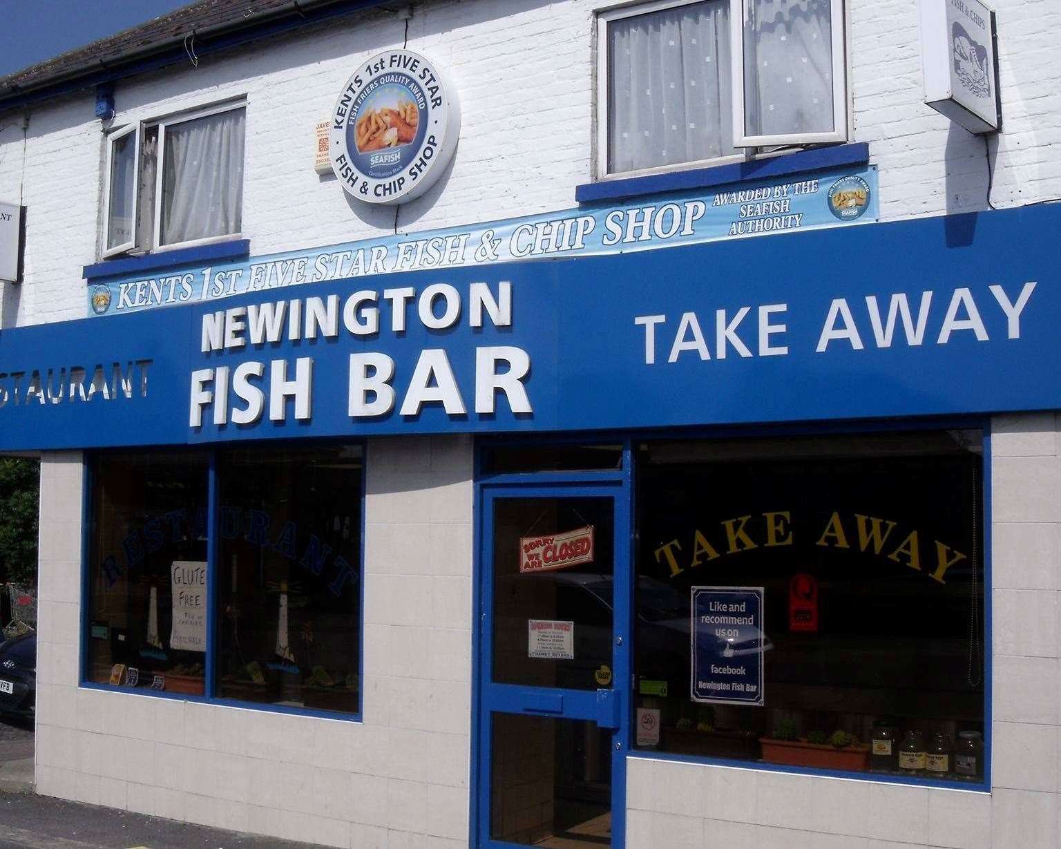 Newington Fish Bar in Ramsgate