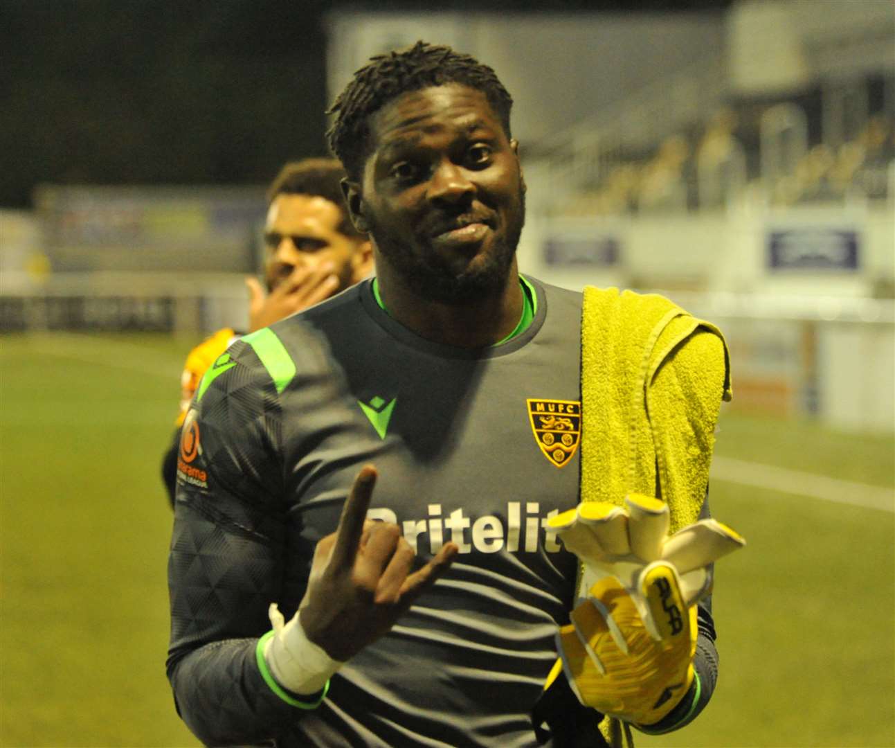 Maidstone United goalkeeper Ravan Constable Picture: Steve Terrell