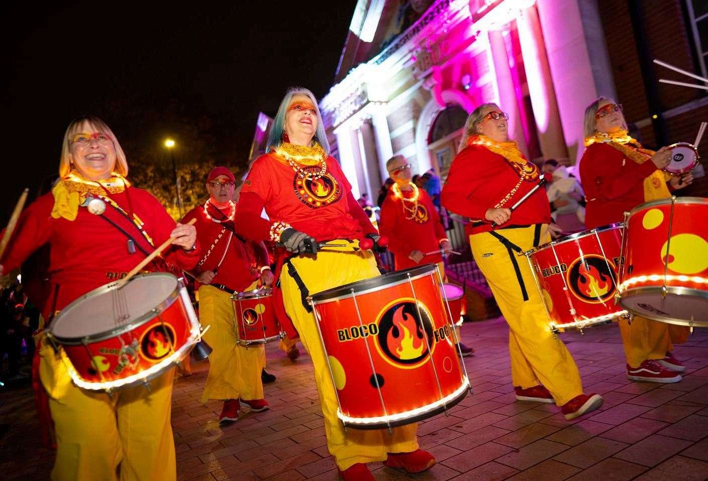 A Samba band provided music. Picture: Cohesion Plus