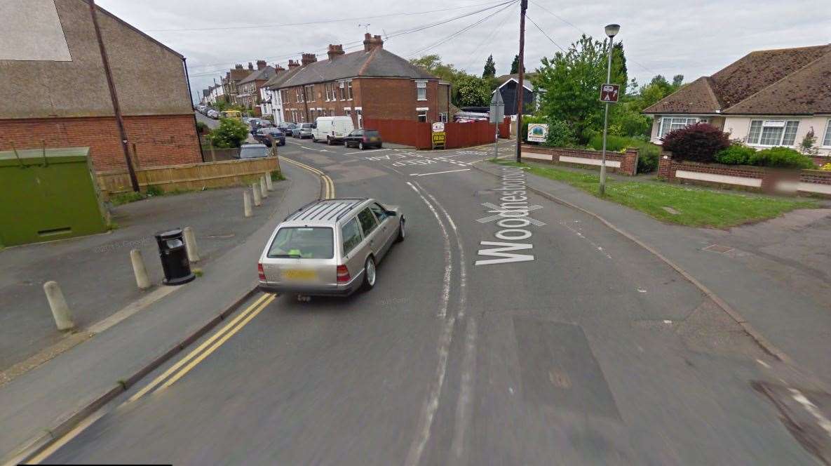 Stock picture of Woodnesborough Road, near to housing site