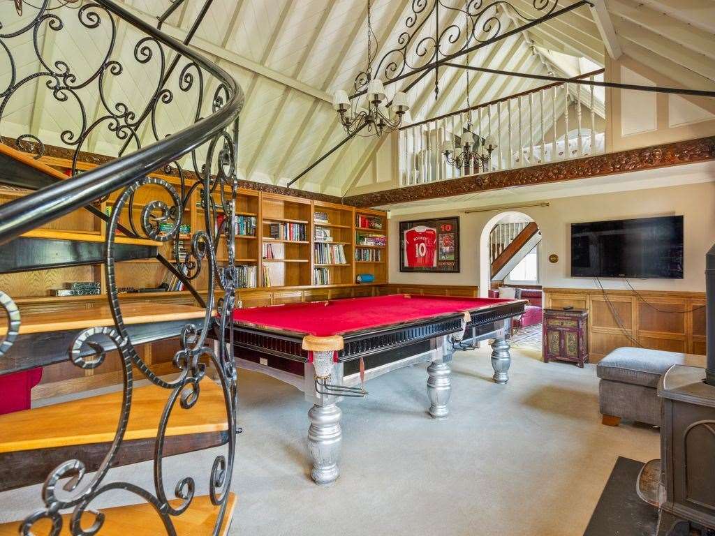 The games room is a special bonus in this expensive Ashford house. Photo: Farhad Berahman