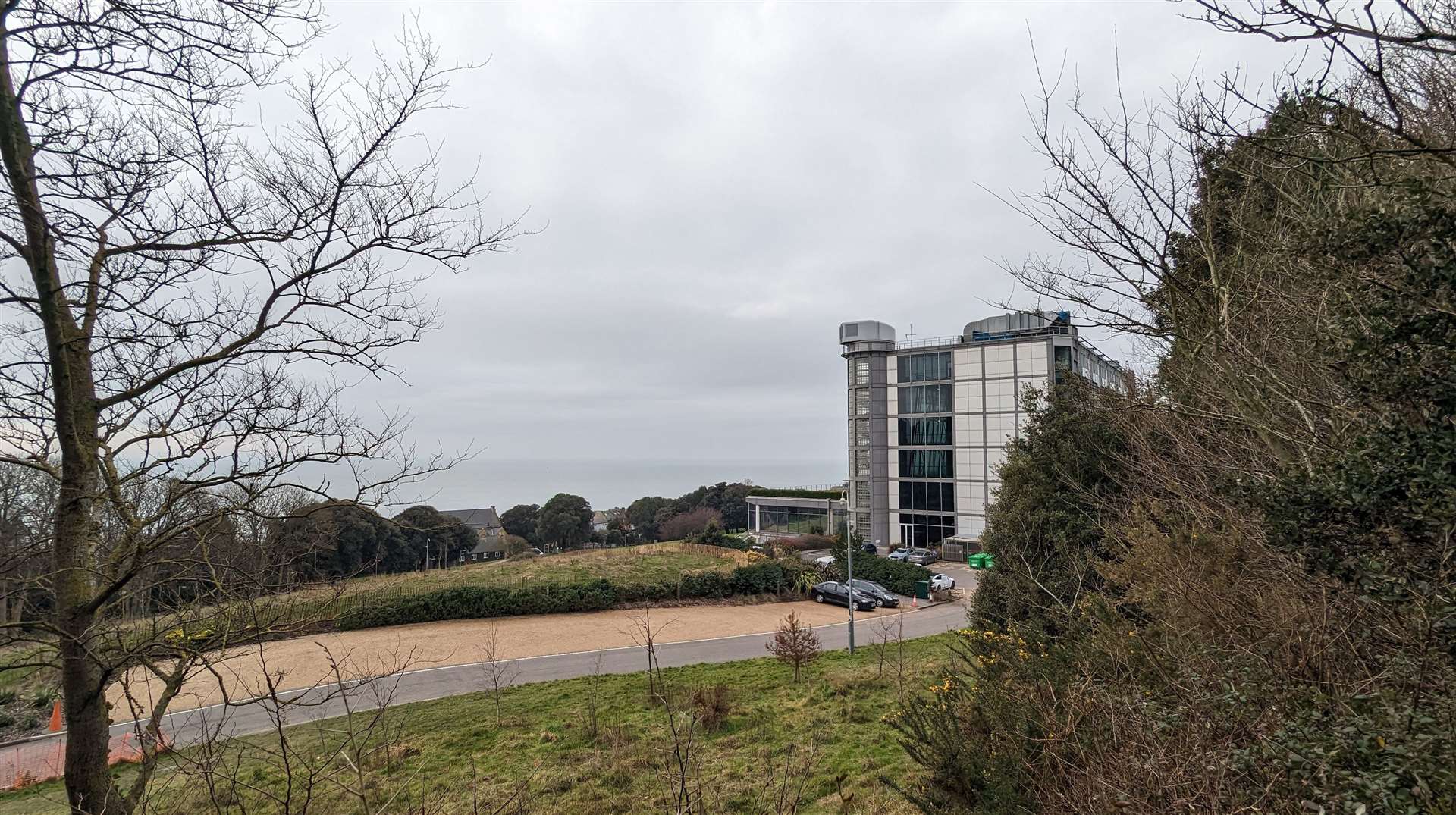 The headquarters of insurance and travel giant Saga has far-reaching sea views