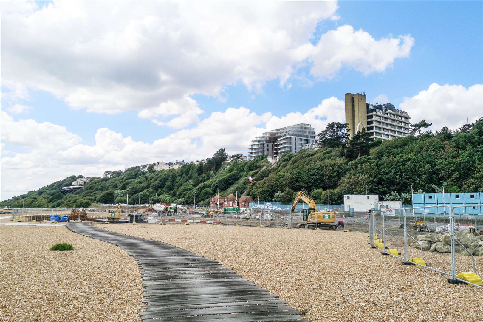 The nine-storey building will be seen from the beach