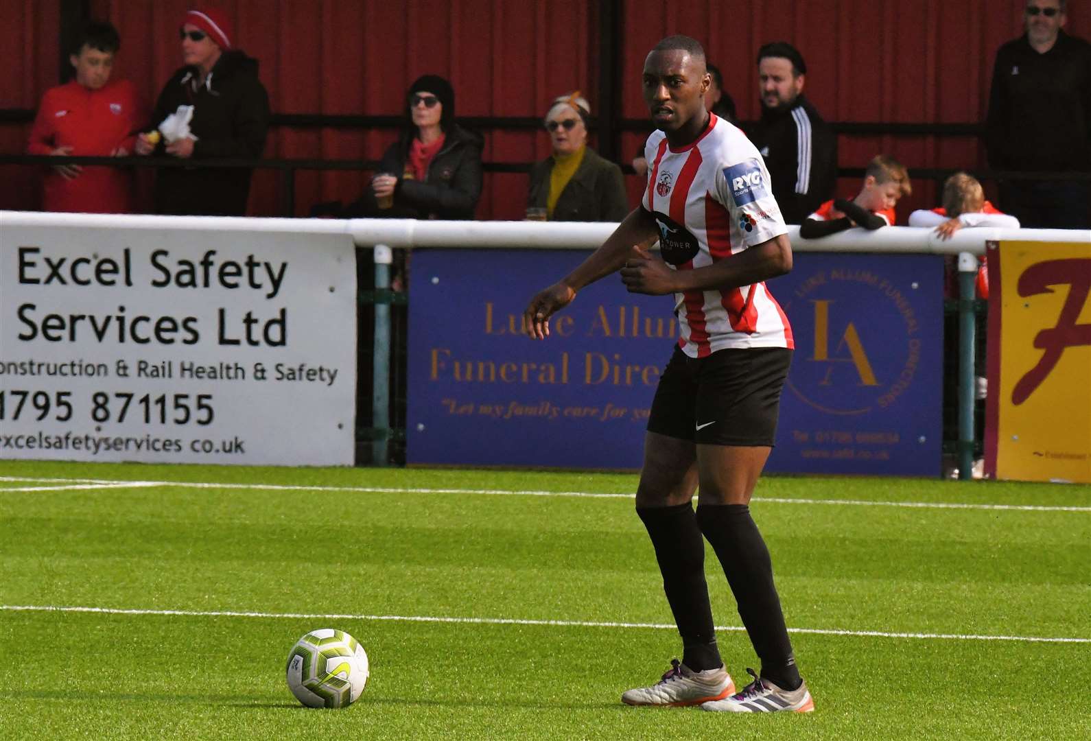 Jahmal Howlett-Mundle has left Sheppey United but talks are under way with a possible replacement Picture: Marc Richards