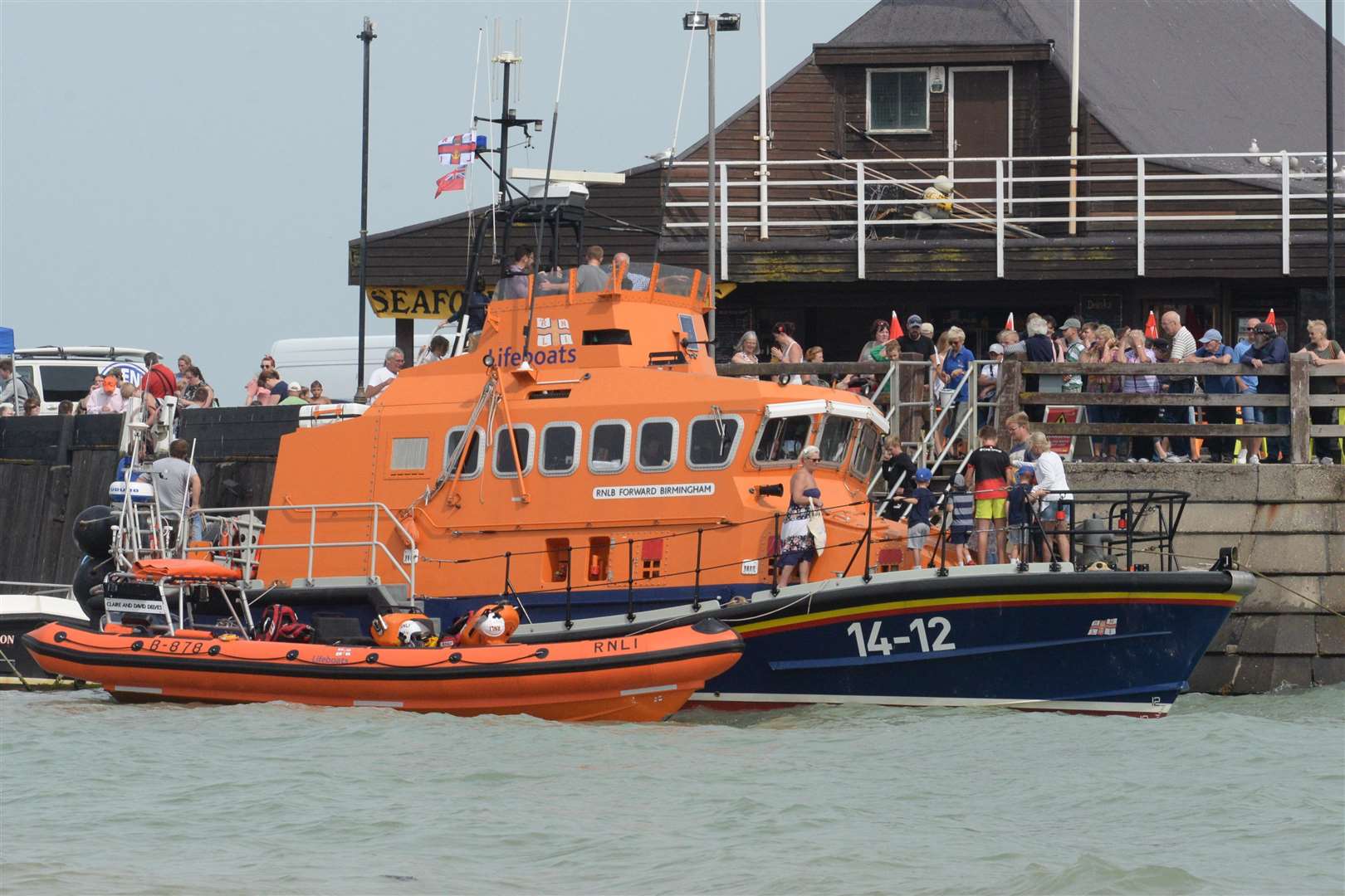 The Ramsgate Lifeboats. Picture: Chris Davey