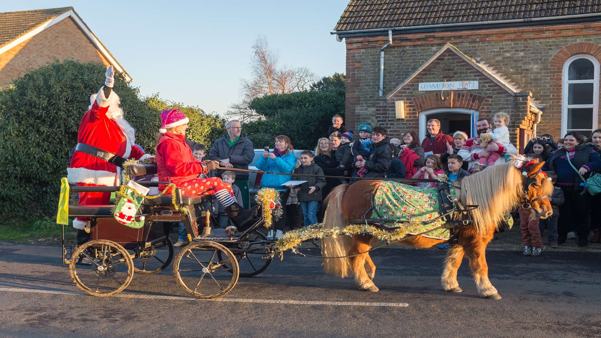 The hall holds many events, such as summer and Christmas fairs for the whole community.