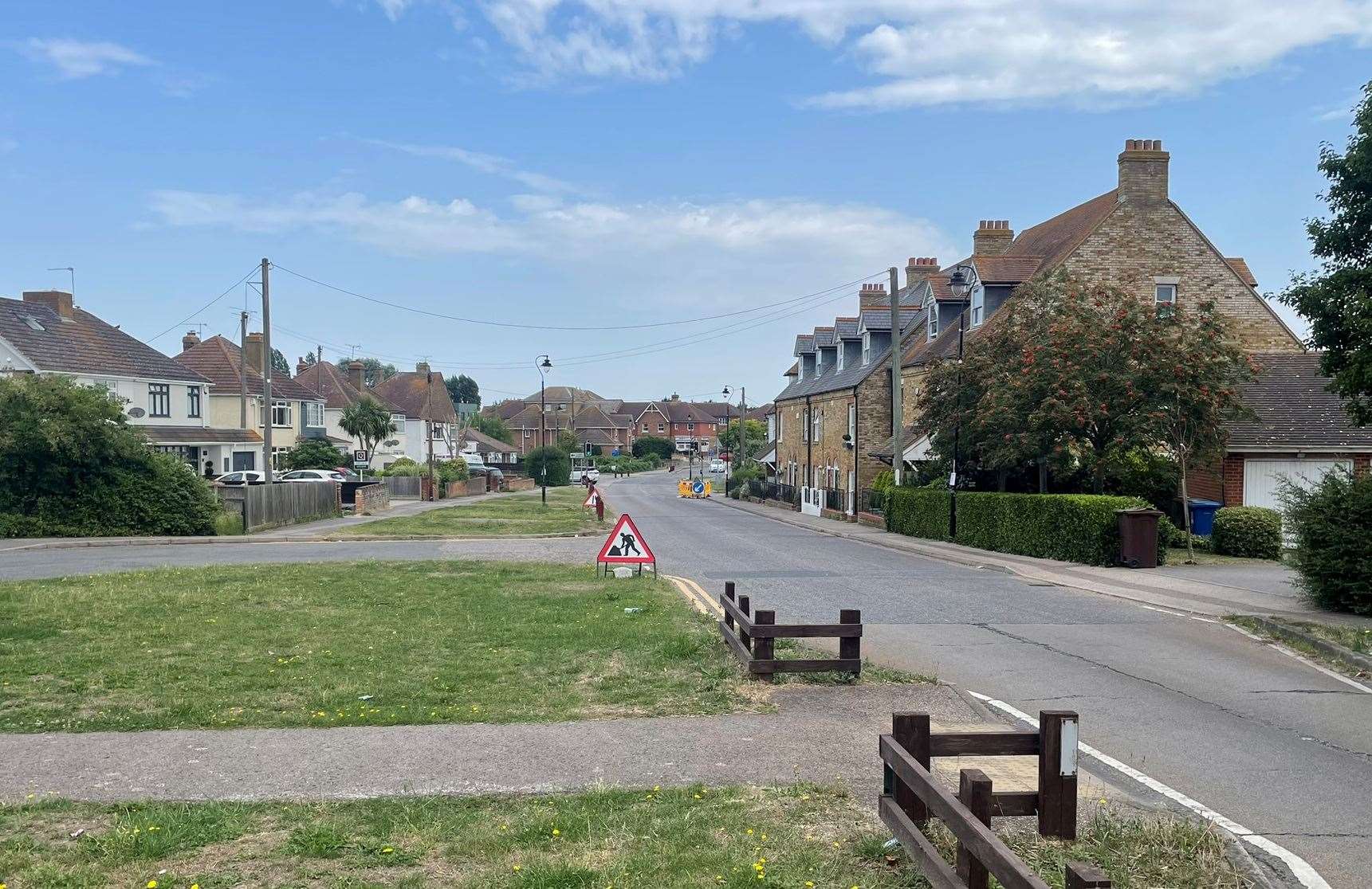 Ferry Road, Iwade, will shut for four weeks for water works. Picture: Joe Crossley