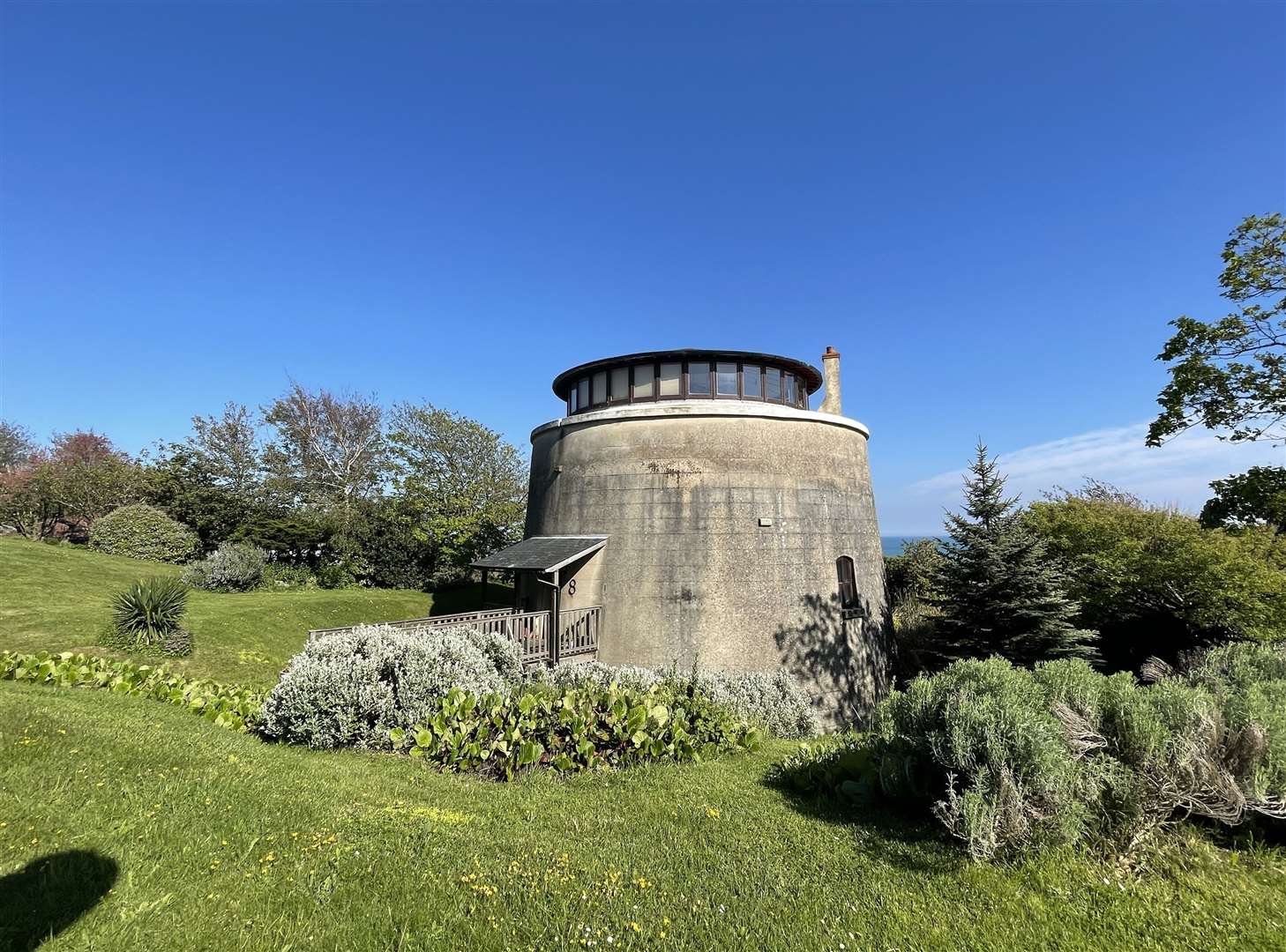 The tower at Folkestone Hospital Hill