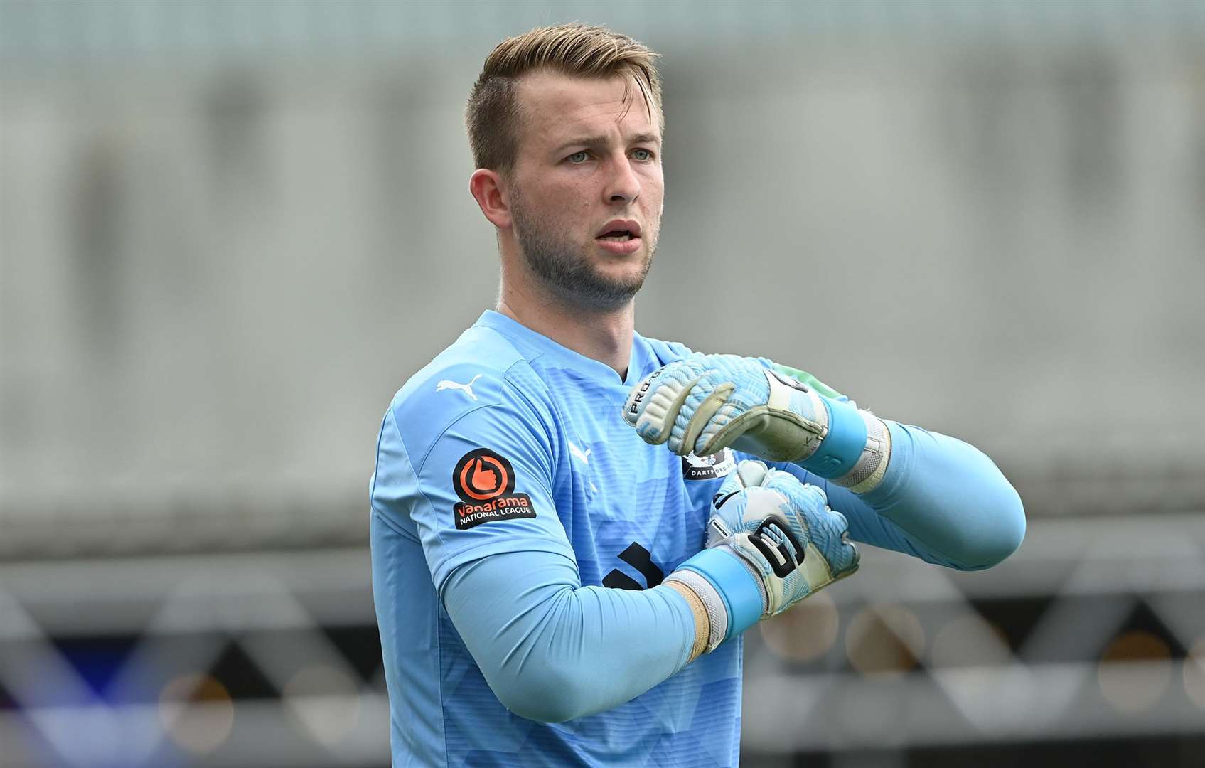 Keeper Dan Wilks has been offered a new deal by Dartford boss Alan Dowson. Picture: Keith Gillard