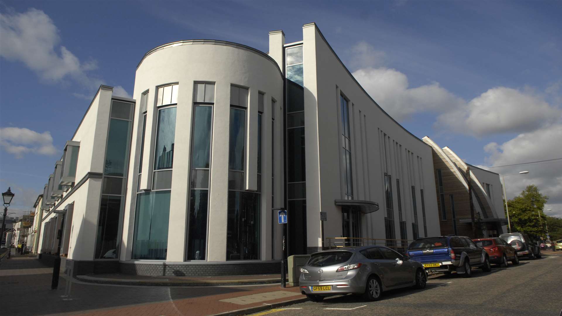 The Gateway building - aka library