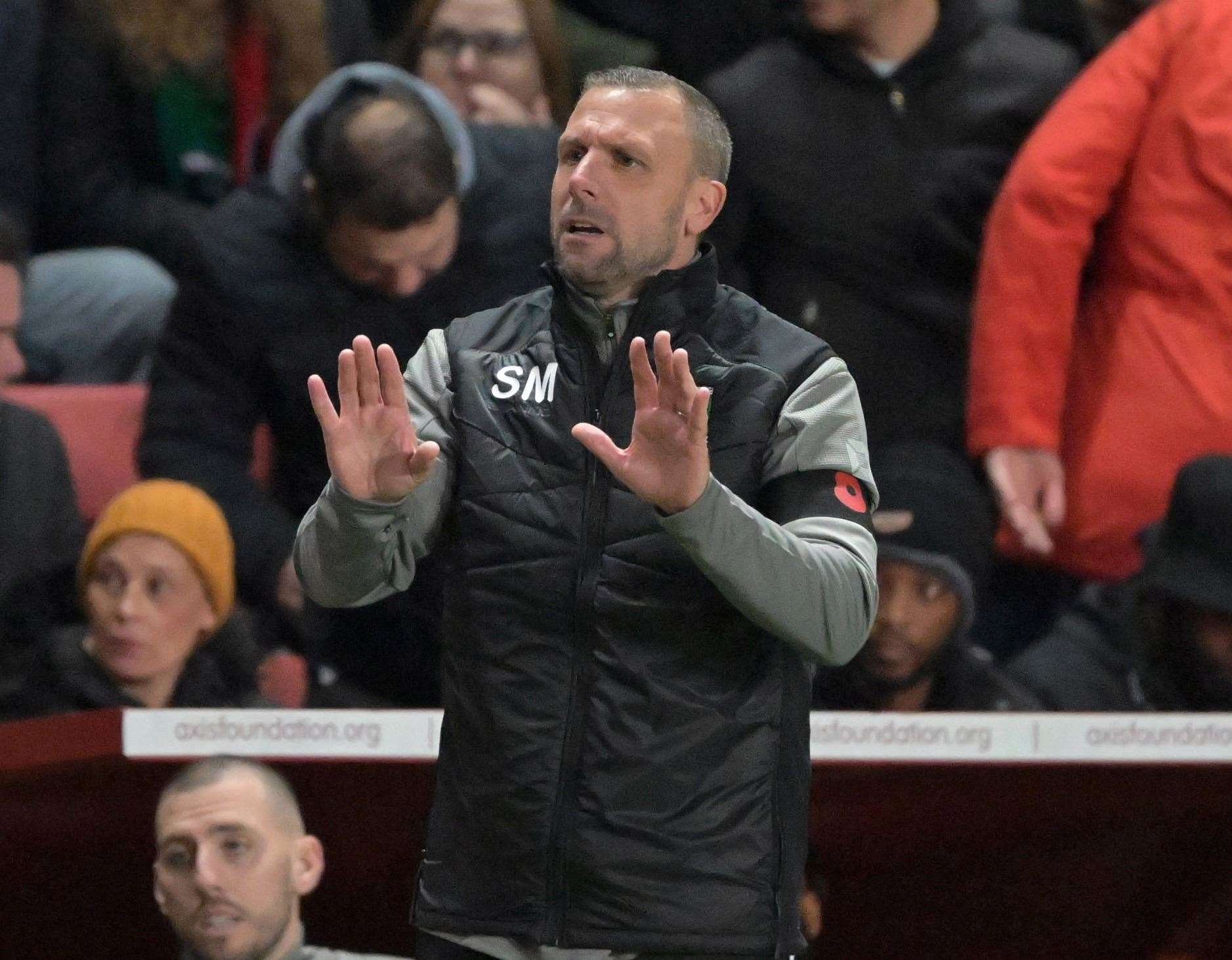 Cray Valley boss Steve McKimm. Picture: Keith Gillard