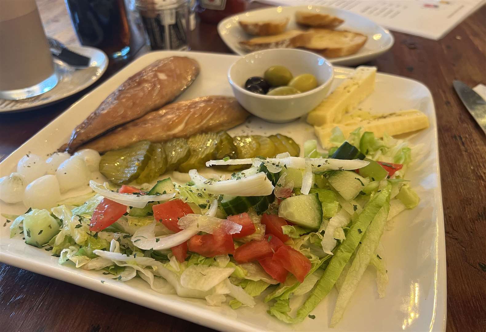 A decent spread of food for £10.50