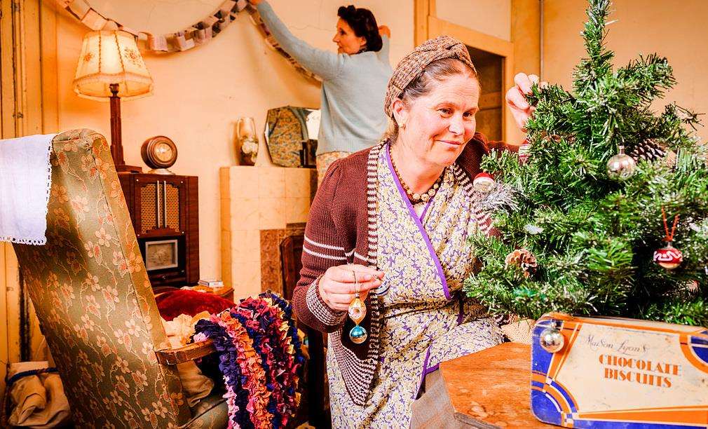 Dover Castle's Christmas on the Home Front Picture: Jim Holden