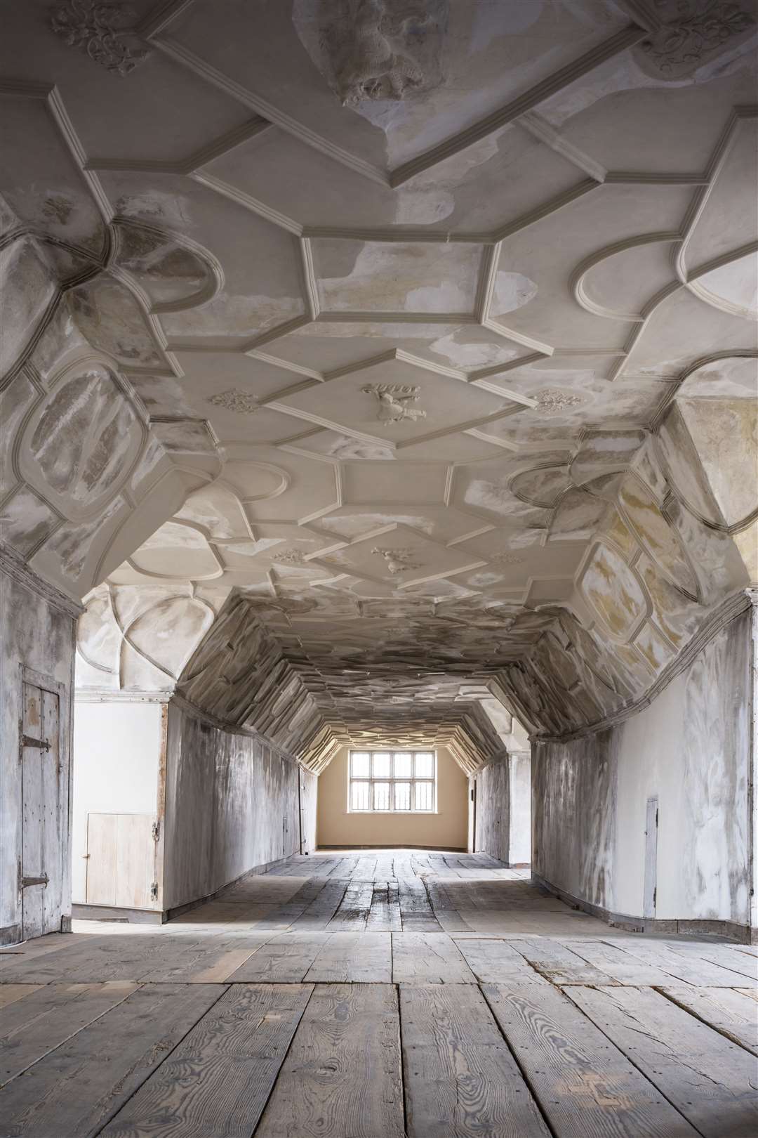 The Retainer's Gallery at Knole, Kent, part of the attics at Knole