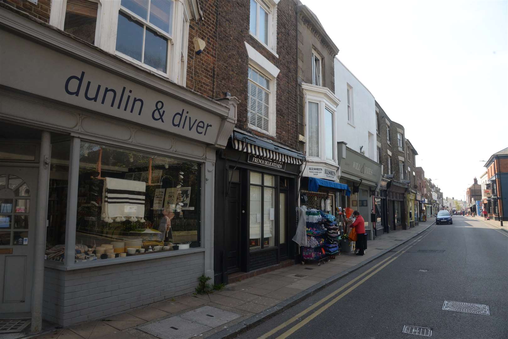 Shops have been forced to close their doors but many are still offering their services and products via Deal Delivers Picture: Chris Davey