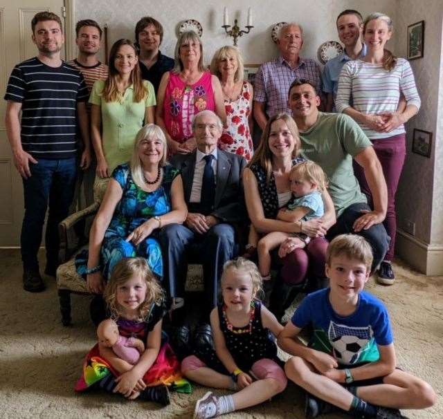 He leaves behind three children, five grandchildren and five great-grandchildren. Picture: Claire Yeo