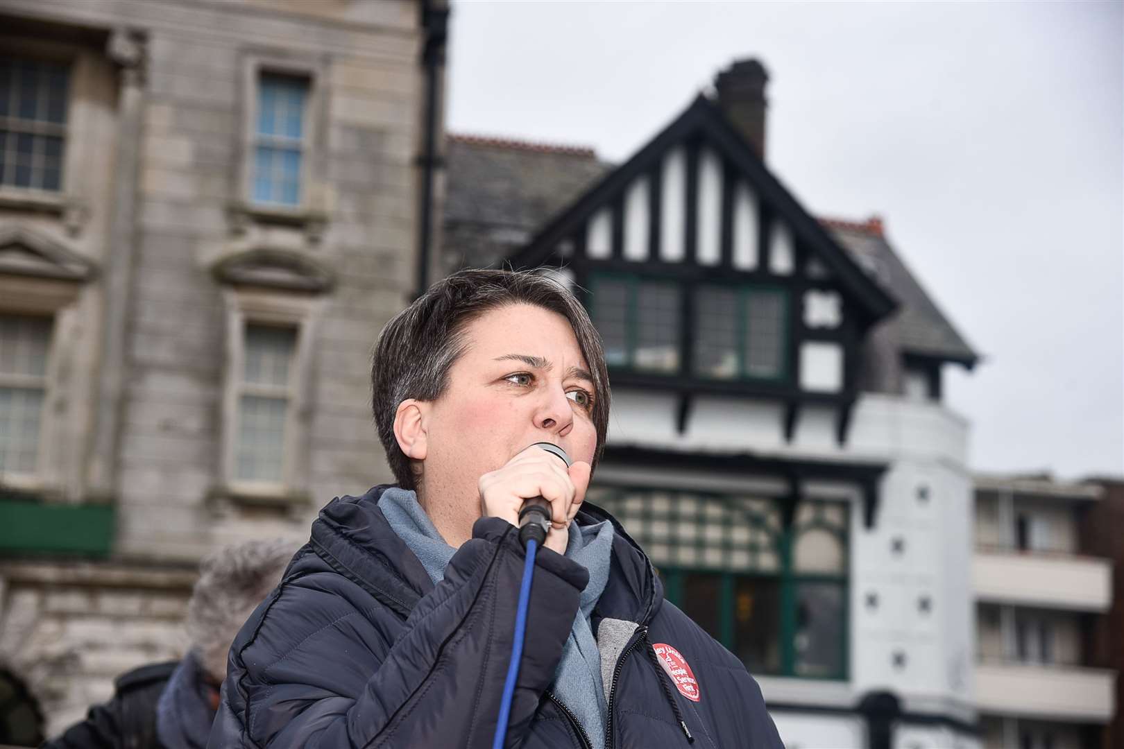 Bridget Chapman from Kent Refugee Action Network. Picture: Alan Langley