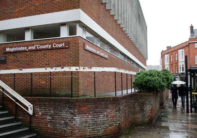 Stuart McAllister appeared at Margate Magistrates' Court today (July 18)