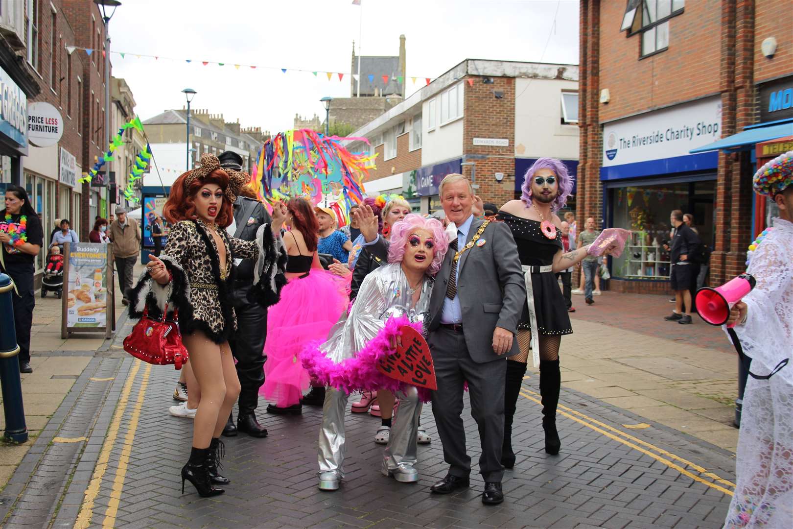 The march at Dover Pride 2021. Picture: Photography with Evangeline