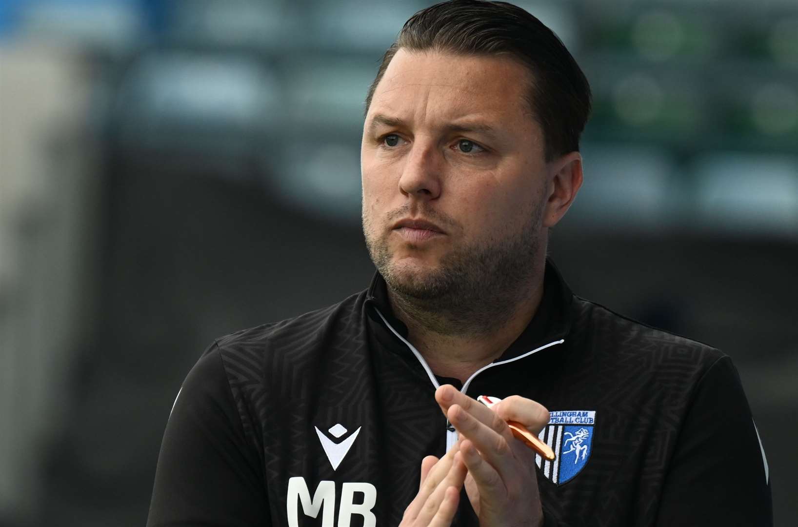 Gillingham manager Mark Bonner Picture: Barry Goodwin