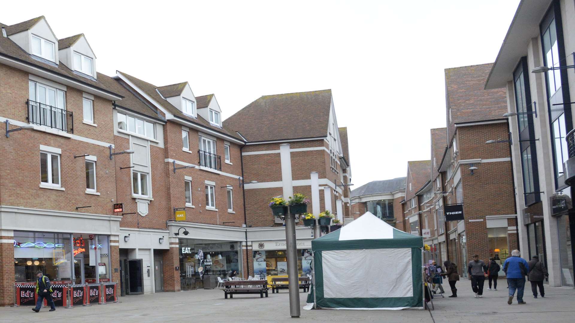 The Whitefriars shopping centre in Canterbury.