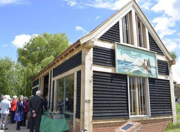 The boathouse on the Quay in Sandwich