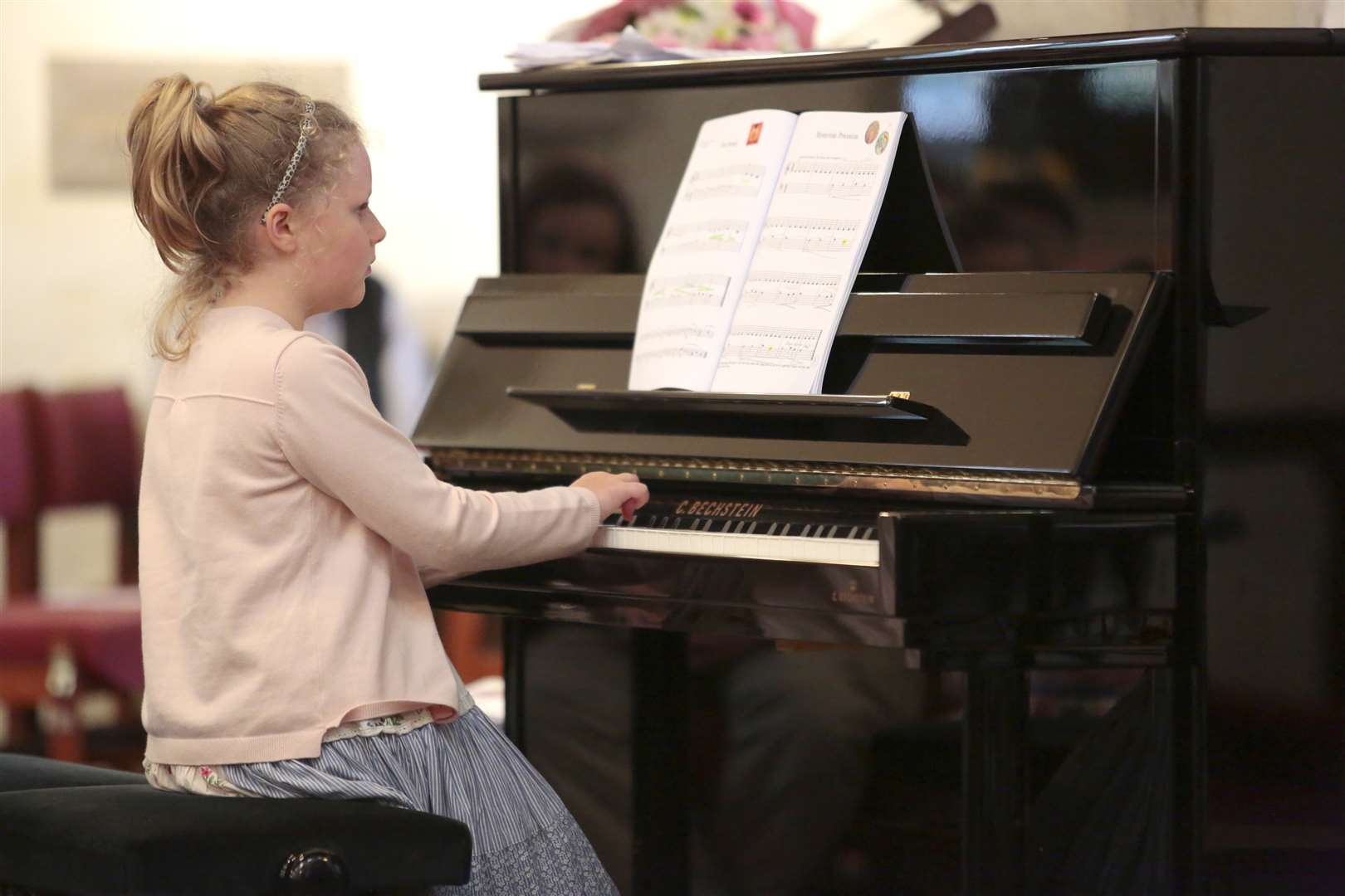 Abbie Knowles playing Mysterious Procession by Denes Agay