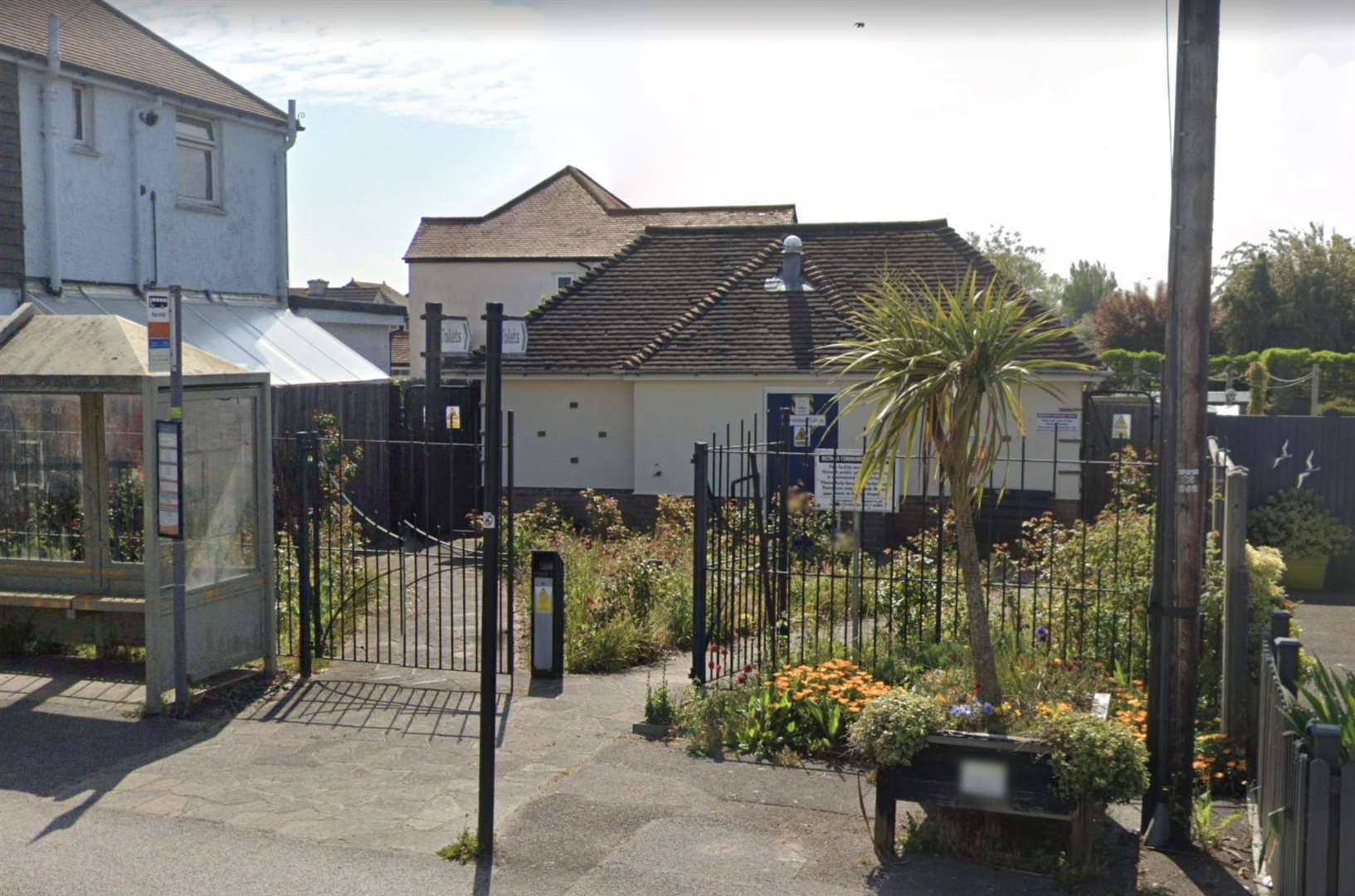 View of the toilets from Reculver Road, Beltinge. Picture: Google Maps