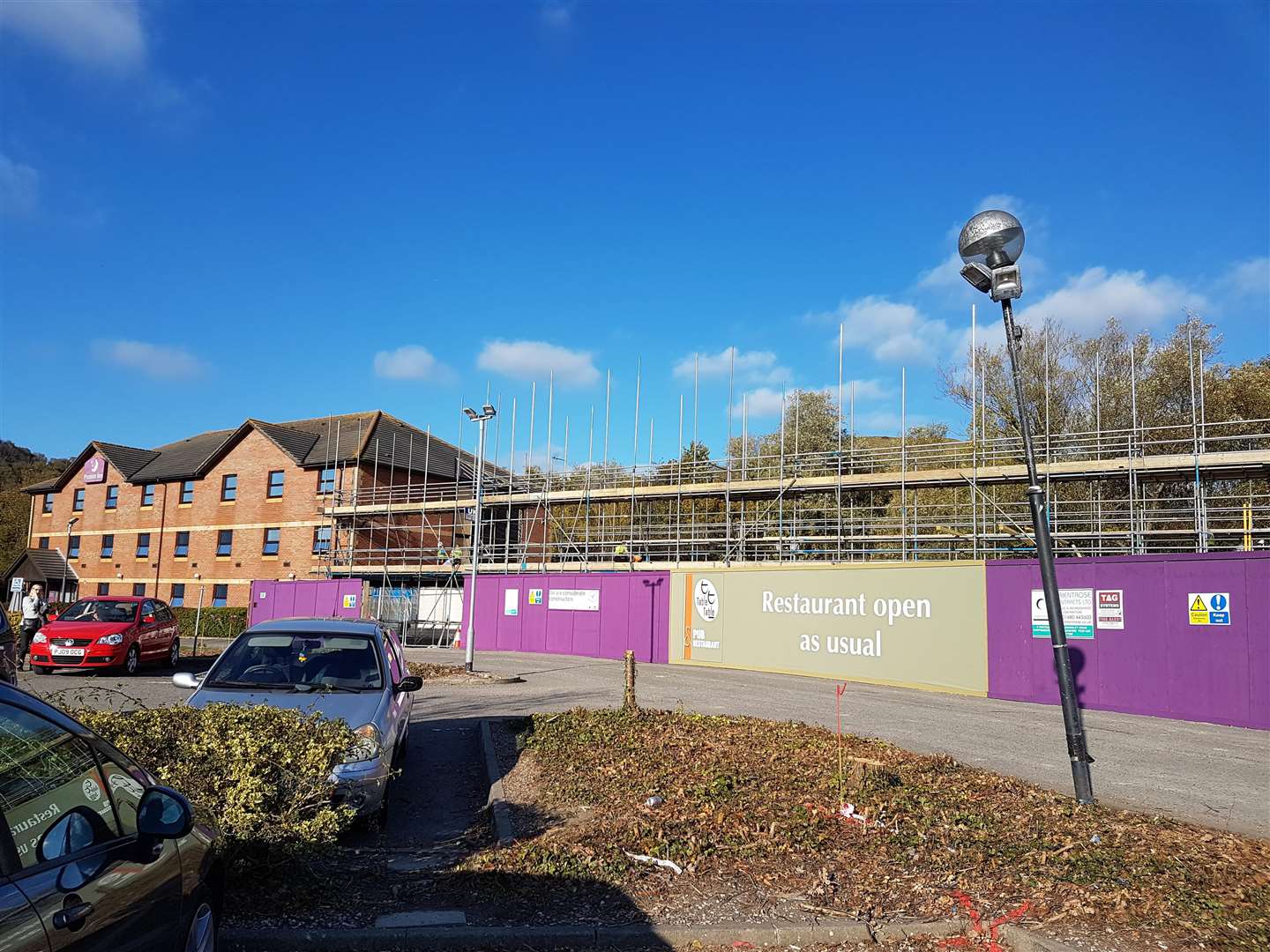 Premier Inn's expansion in Folkestone is underway