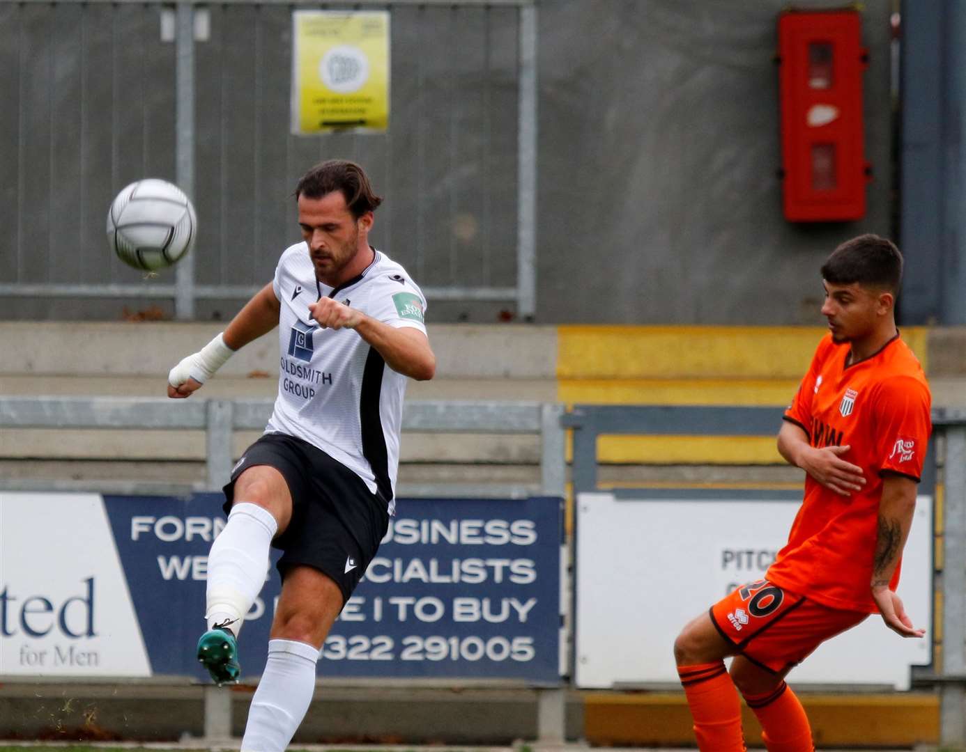 Ronnie Vint is a former Dartford FC player. Picture: Andy Jones.